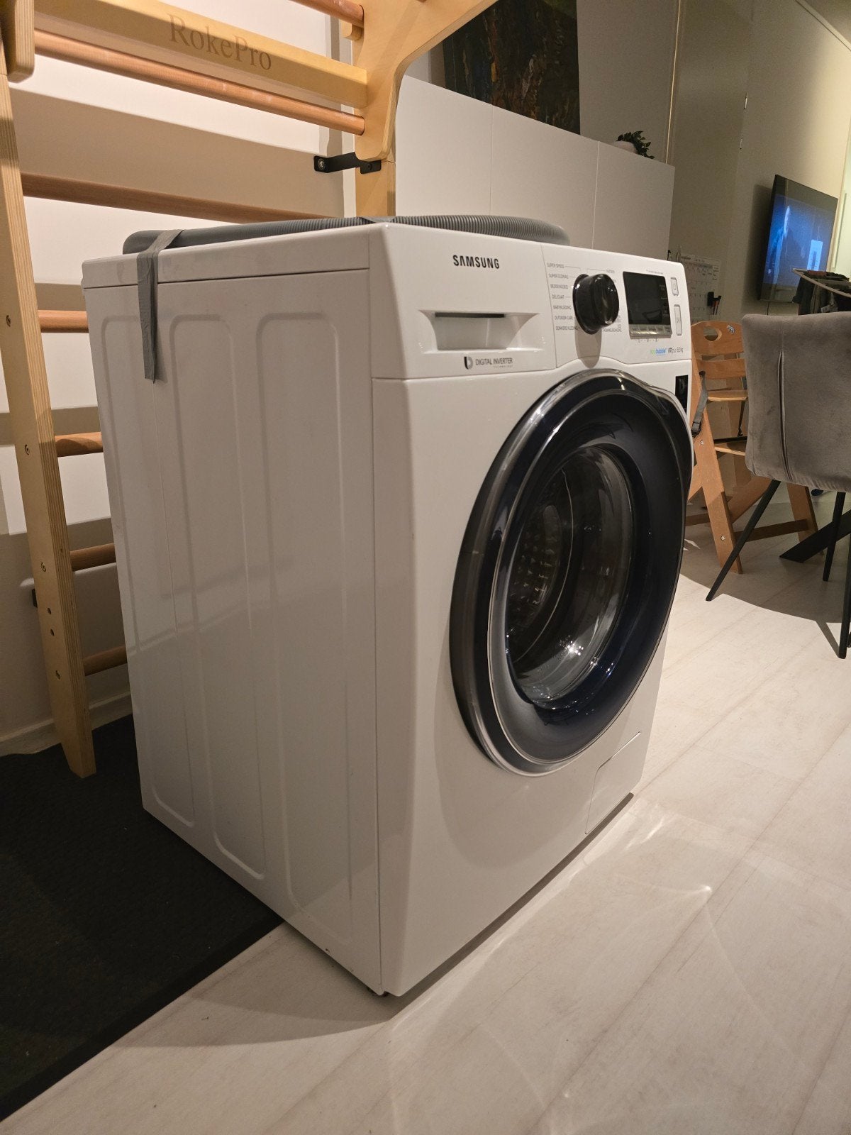 Samsung EcoBubble VRT Plus 8.0KG Wasmachine, Witgoed en Apparatuur, 1200 tot 1600 toeren, 8 tot 10 kg, Ophalen of Verzenden, Zo goed als nieuw