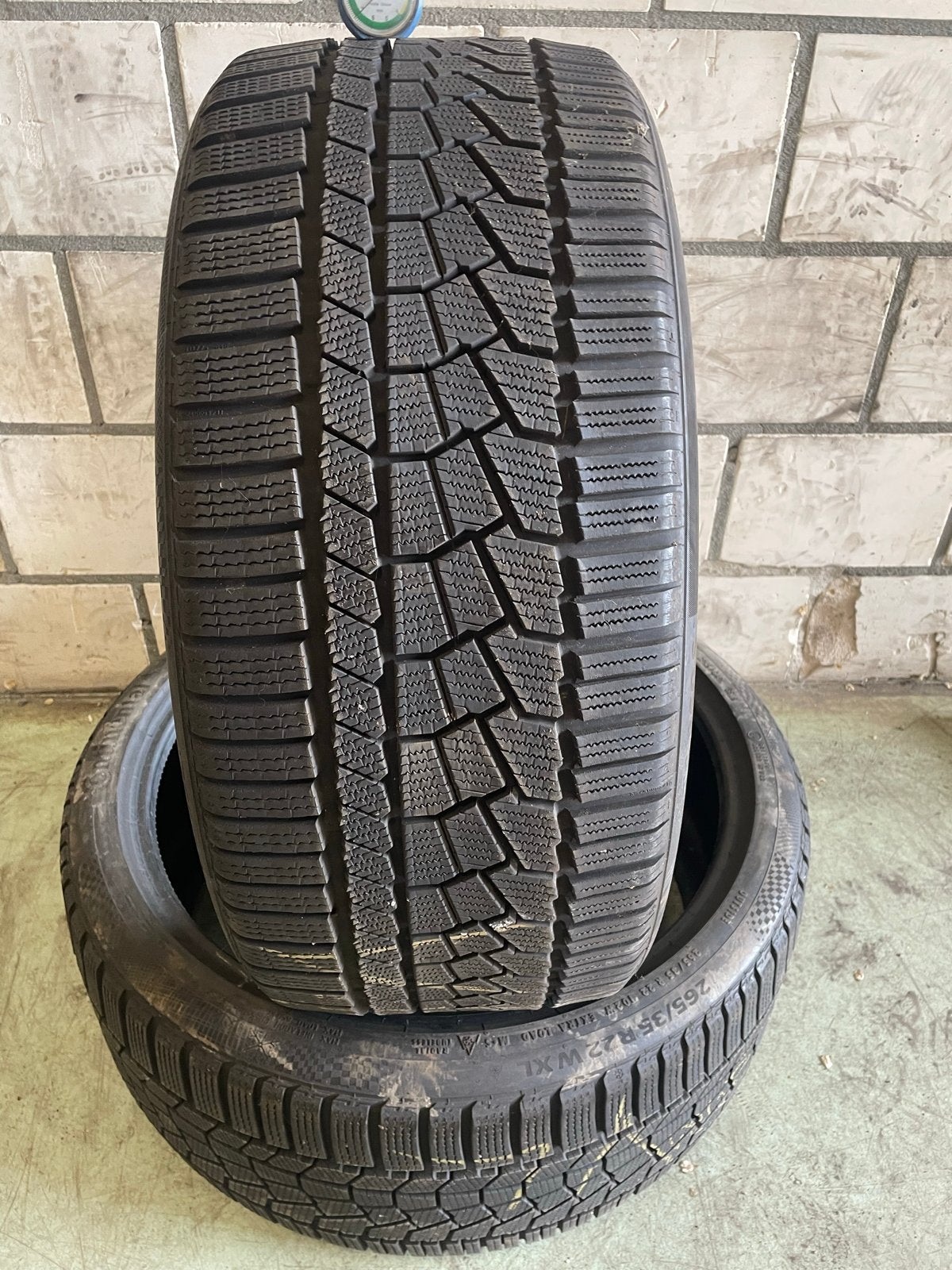2 gebruikte Continental WinterContact TS860 S winterbanden, Gebruikt, 265 mm, Berkvens, Band(en)