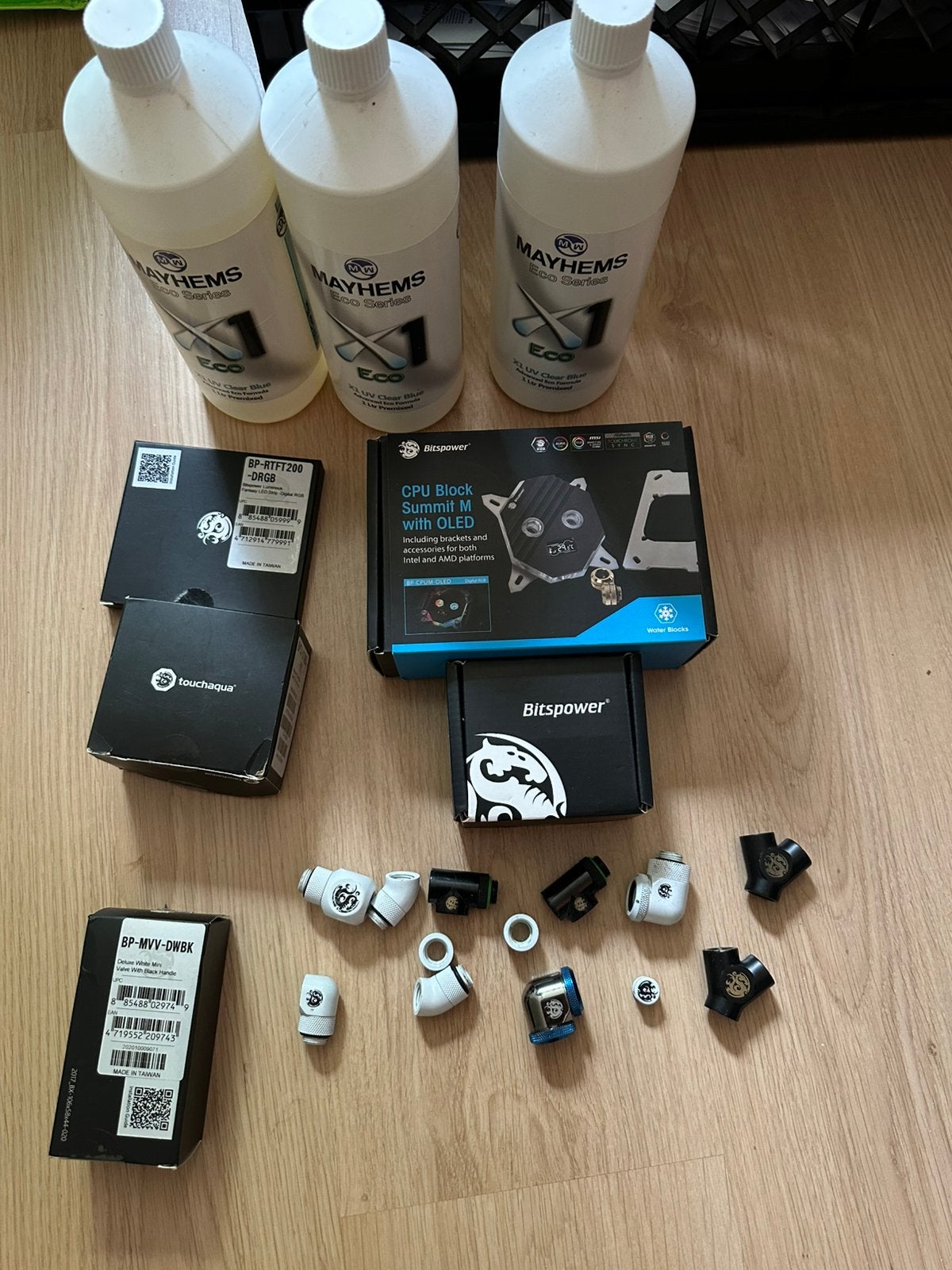 Bitspower fittings, Computers en Software, Computerkoelers, Zo goed als nieuw, Waterkoeling, Ophalen of Verzenden