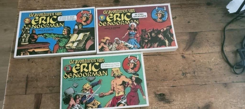 Eric de Noorman 1979, Gelezen, Complete serie of reeks, Ophalen of Verzenden, Hans G. Kresse.