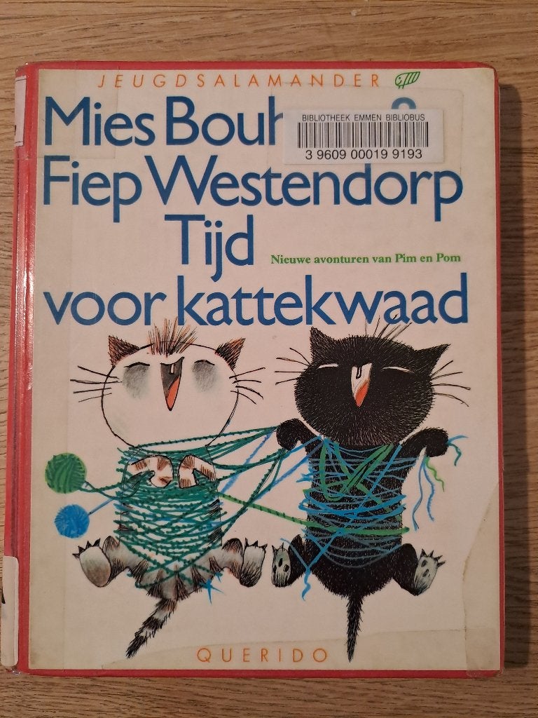 TIJD VOOR KATTEKWAAD. MIES BOUHUYS & FIEP WESTENDORP, Gelezen, Fictie algemeen, Mies Bouhuys, Jongen of Meisje
