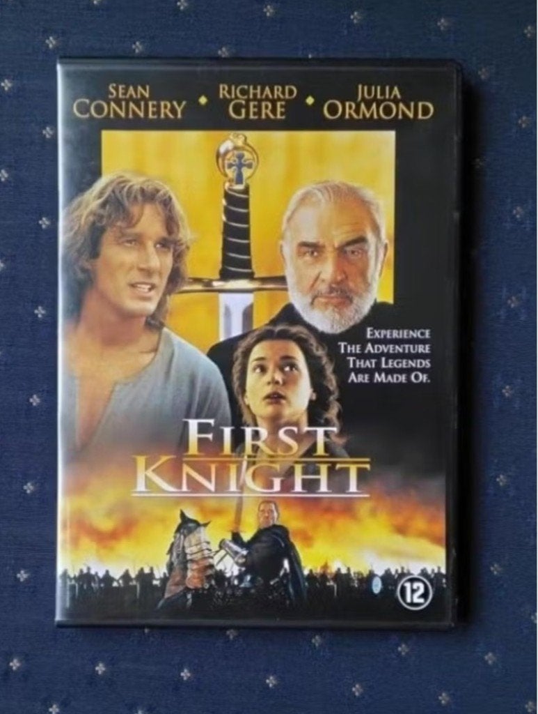 DVD First knight experience the adventure that legends are, Vanaf 12 jaar, Ophalen, Zo goed als nieuw