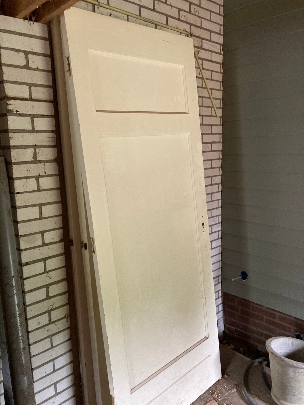 4 oude paneeldeuren uit ons jaren 30 huis, Ophalen, 80 tot 100 cm, Binnendeur, Zo goed als nieuw