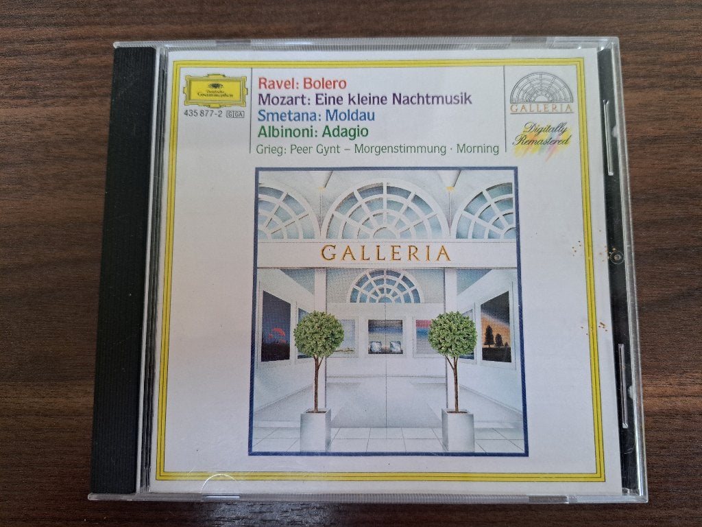 Ravel , Mozart , Smetana , Albinoni , grieg, Ophalen of Verzenden, Zo goed als nieuw, Classicisme, Orkest of Ballet