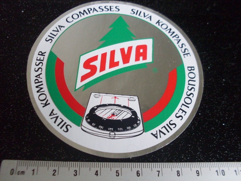 folie sticker silva kompasser compasses kompasse boussoles, Verzenden, Zo goed als nieuw, Merk