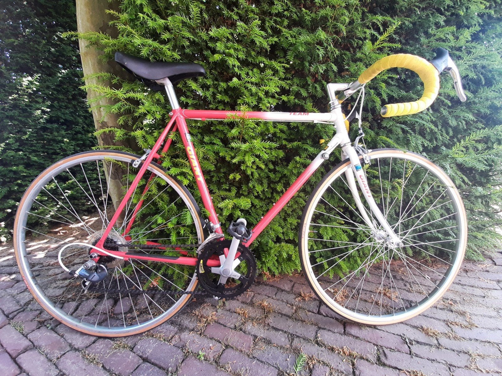 Giant Racefiets - Klassieke Stijl, Goede Staat, Ophalen, Gebruikt, 10 tot 15 versnellingen, Velgrem