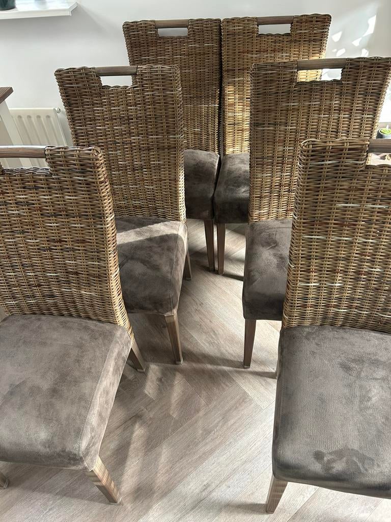 Mooie eetkamerstoelen (6 stuks), Ophalen, Zo goed als nieuw, Vijf, Zes of meer stoelen