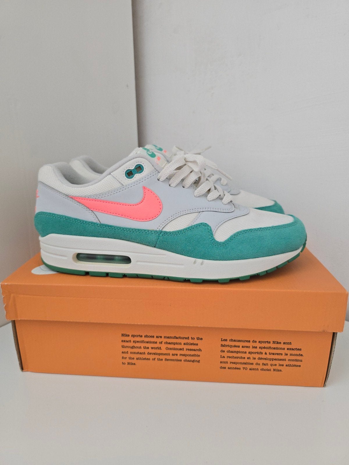 Nike Air Max 1 Watermelon - EU 44, Nike air max, Overige kleuren, Ophalen of Verzenden, Sneakers of Gympen