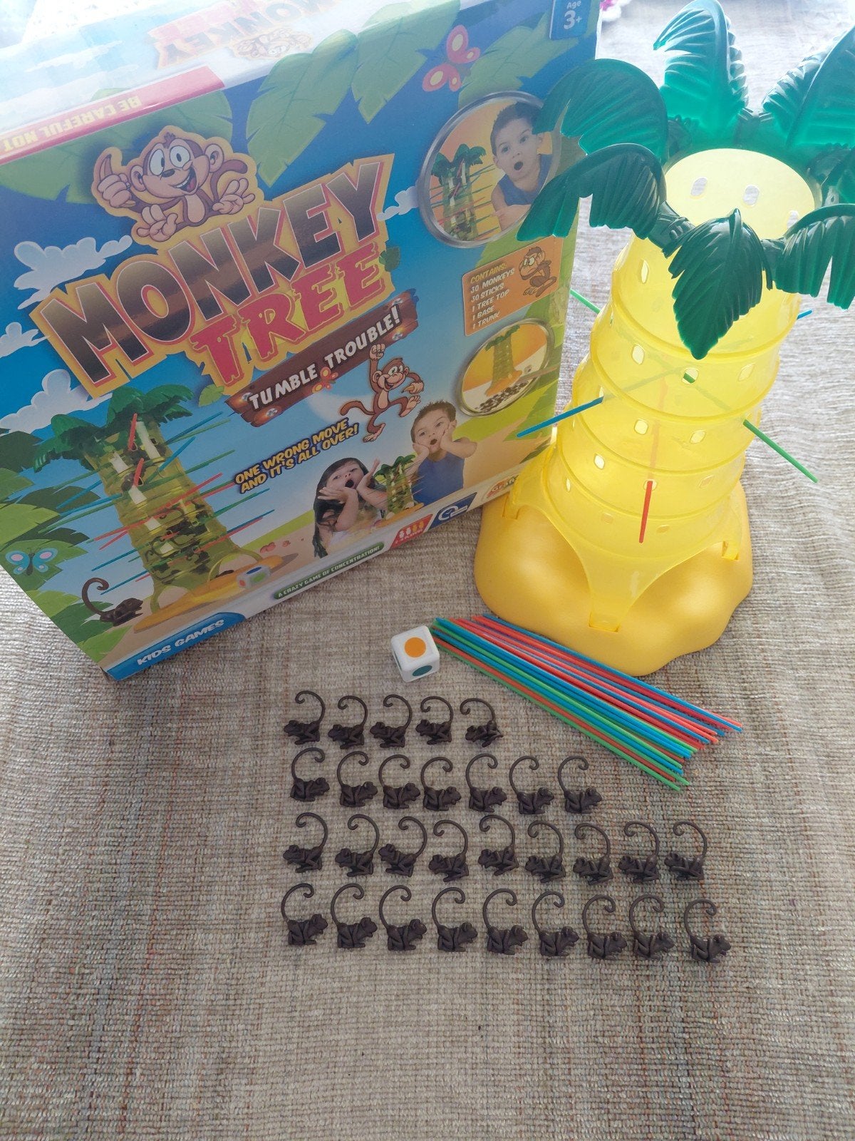 LAATSTE KANS! Monkey Tree Tumble Trouble spel, Ophalen of Verzenden