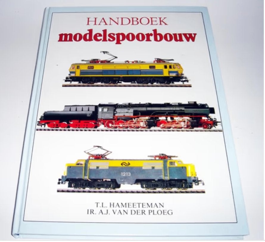 Handboek Modelspoorbouw, Overige merken, Gelijkstroom of Wisselstroom, Zo goed als nieuw, Boek, Tijdschrift of Catalogus