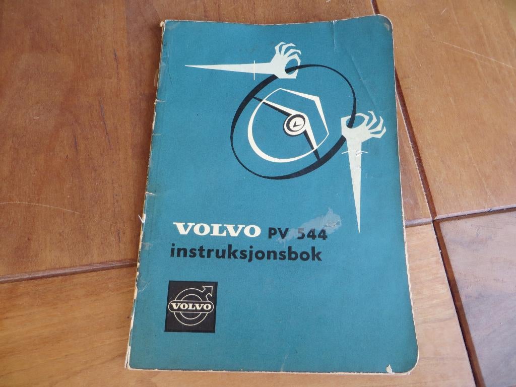 Instructieboek Volvo PV 544 E 1963 blanco identificatieblad, Ophalen of Verzenden