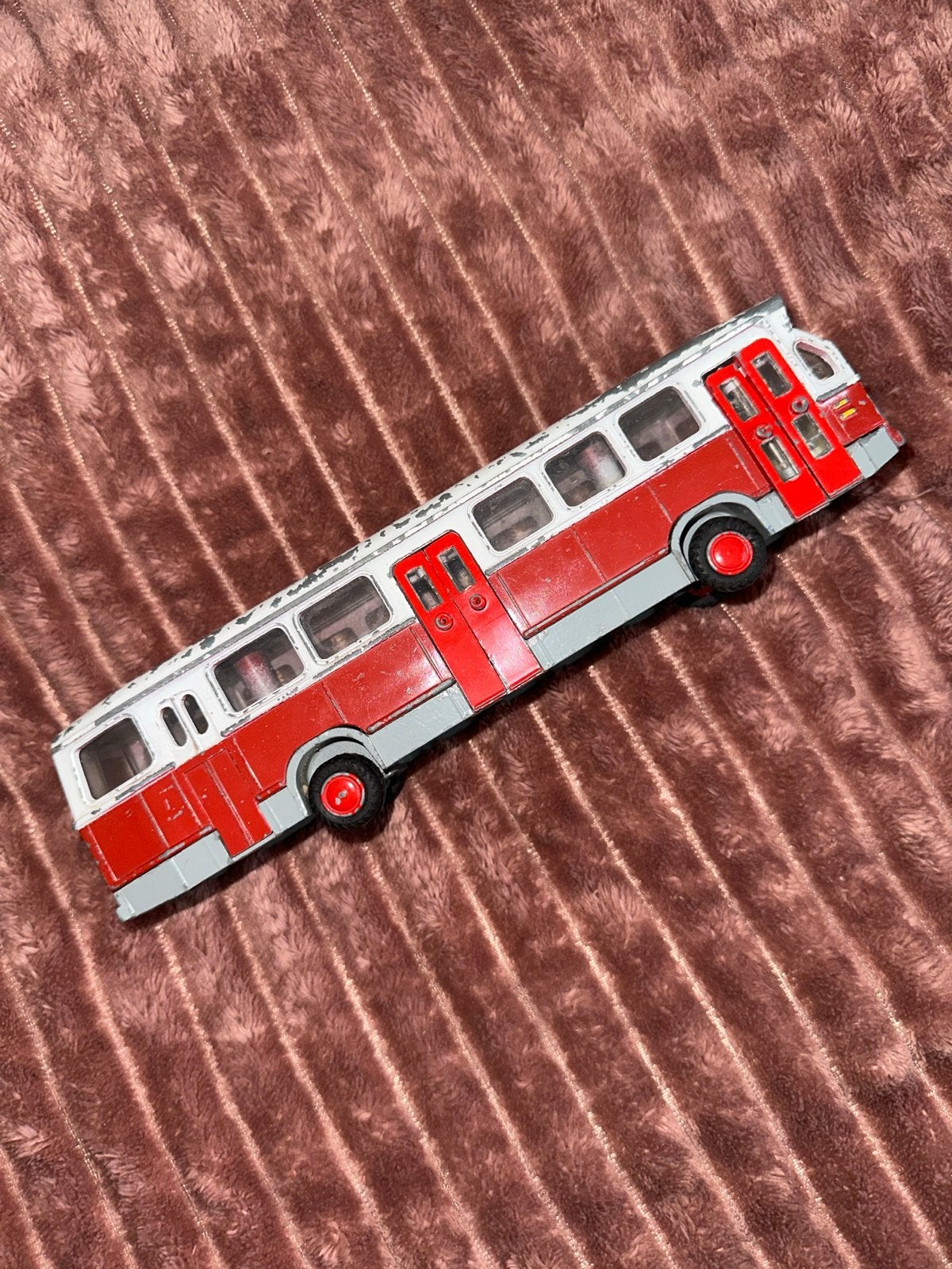 Vintage Lion-Toys DAF Citybus No.38 - Made in Holland, Ophalen of Verzenden, Gebruikt