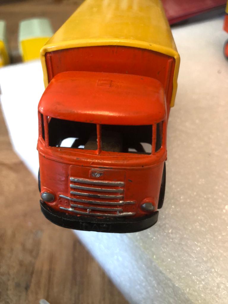 DAF 1600 7 STREPER met. AANHANGWAGEN JUNI MAAND 15% KORTING, Ophalen of Verzenden, Zo goed als nieuw, Bus of Vrachtwagen, Lion Toys