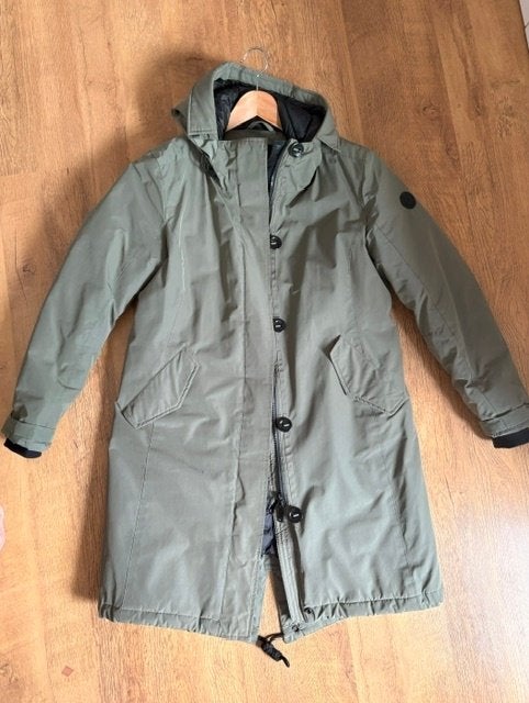 RESET 3M thinsulate *TOP parka, wind&water afstot * kaki * L, Maat 42/44 (L), Ophalen of Verzenden, Zo goed als nieuw, Groen