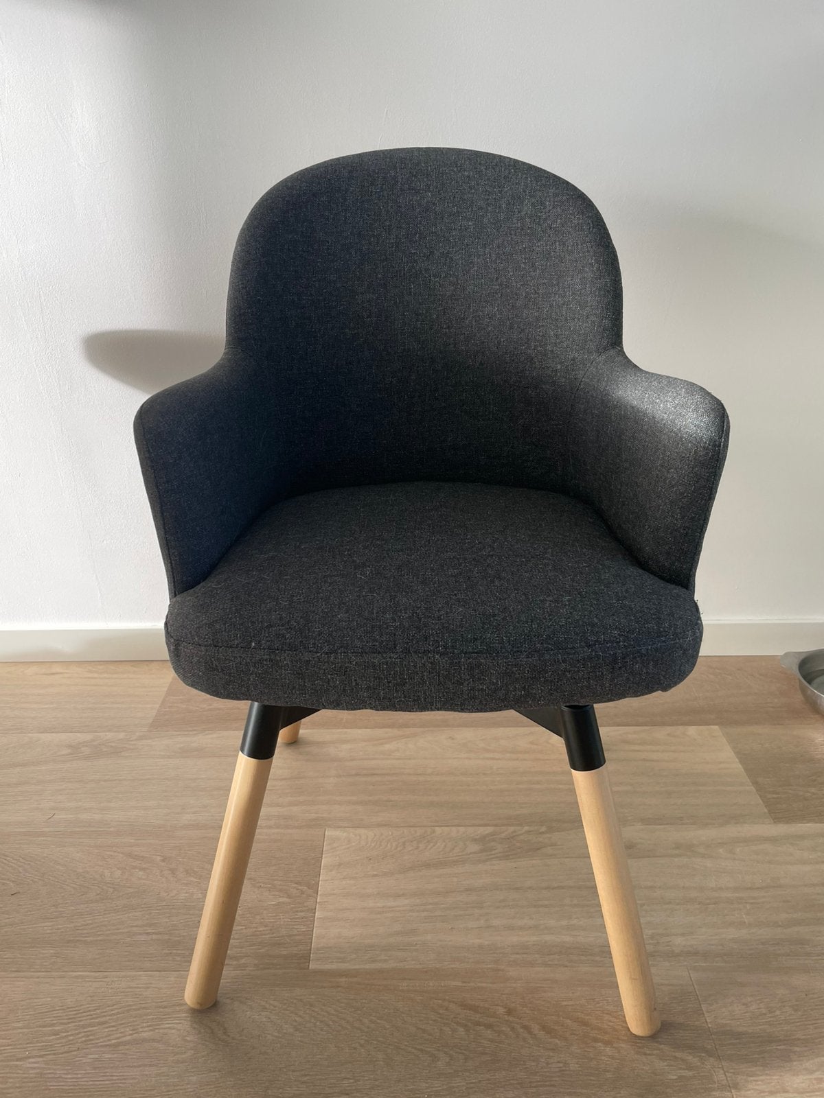 Eetkamerstoelen Ikea Janolof, Huis en Inrichting, Ophalen, Gebruikt, Grijs