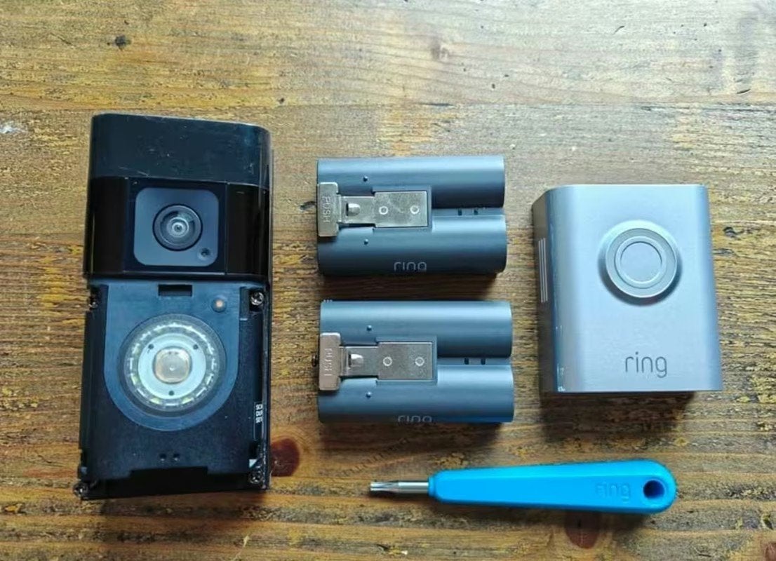 Ring Video Doorbell 3 Plus, Doe-het-zelf en Verbouw, Alarmsystemen, Gebruikt, Compleet systeem, Beweging, Draadloos, Ophalen of Verzenden