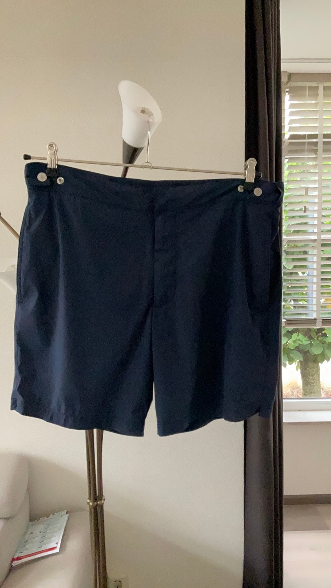 J. Lindeberg zwemshort! Maat M, Kleding | Heren, Badmode en Zwemkleding, Ophalen of Verzenden, Maat 48/50 (M), Blauw, Zwemshort