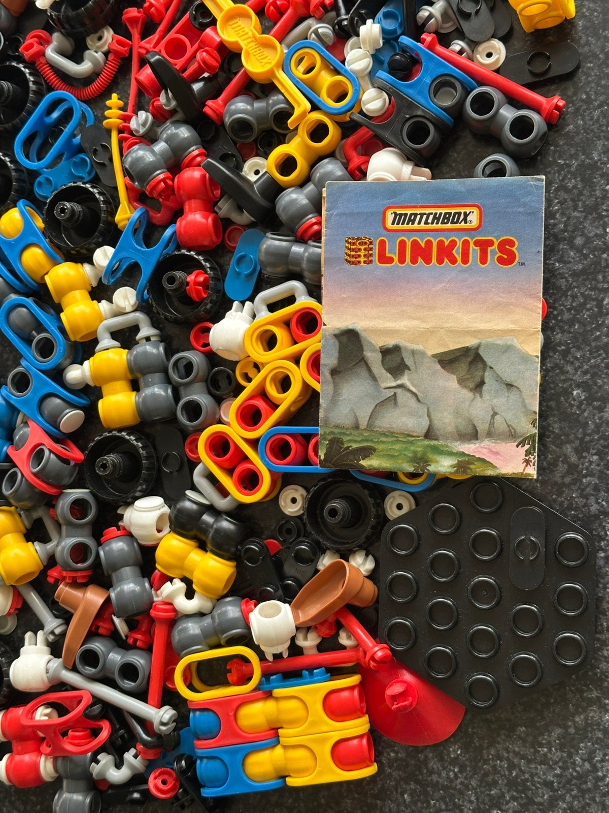Matchbox Linkits constructie vintage 1984, Ophalen of Verzenden, Gebruikt