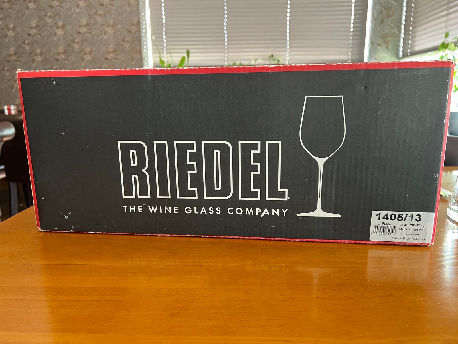 Riedel Tyrol Decanter -  zo goed als nieuwe in doos, Ophalen of Verzenden, Zo goed als nieuw, Overige merken, Glas