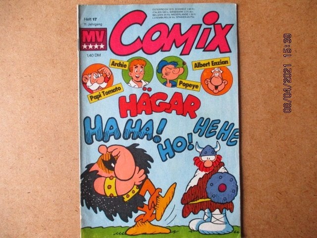 adv0847 comix duits, Eén stripboek, Ophalen, Gelezen