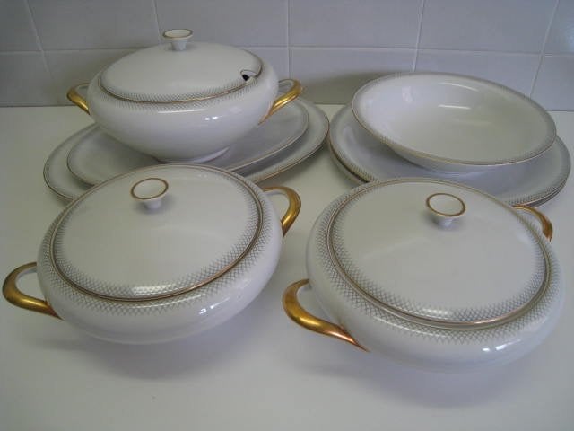 Porselein servies 96 stuk Bavaria Tirschenreuth 290 Germany, Ophalen