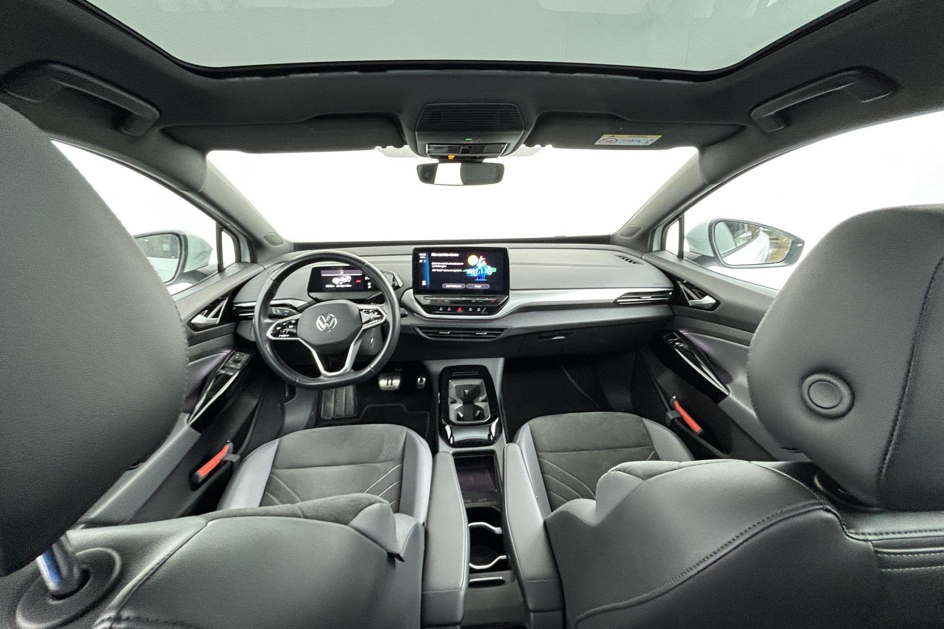 Volkswagen ID.5 Pro 77 kWh Elektrisch rijden met een vleugje, Auto's, Automaat, Achterwielaandrijving, Wit, Origineel Nederlands