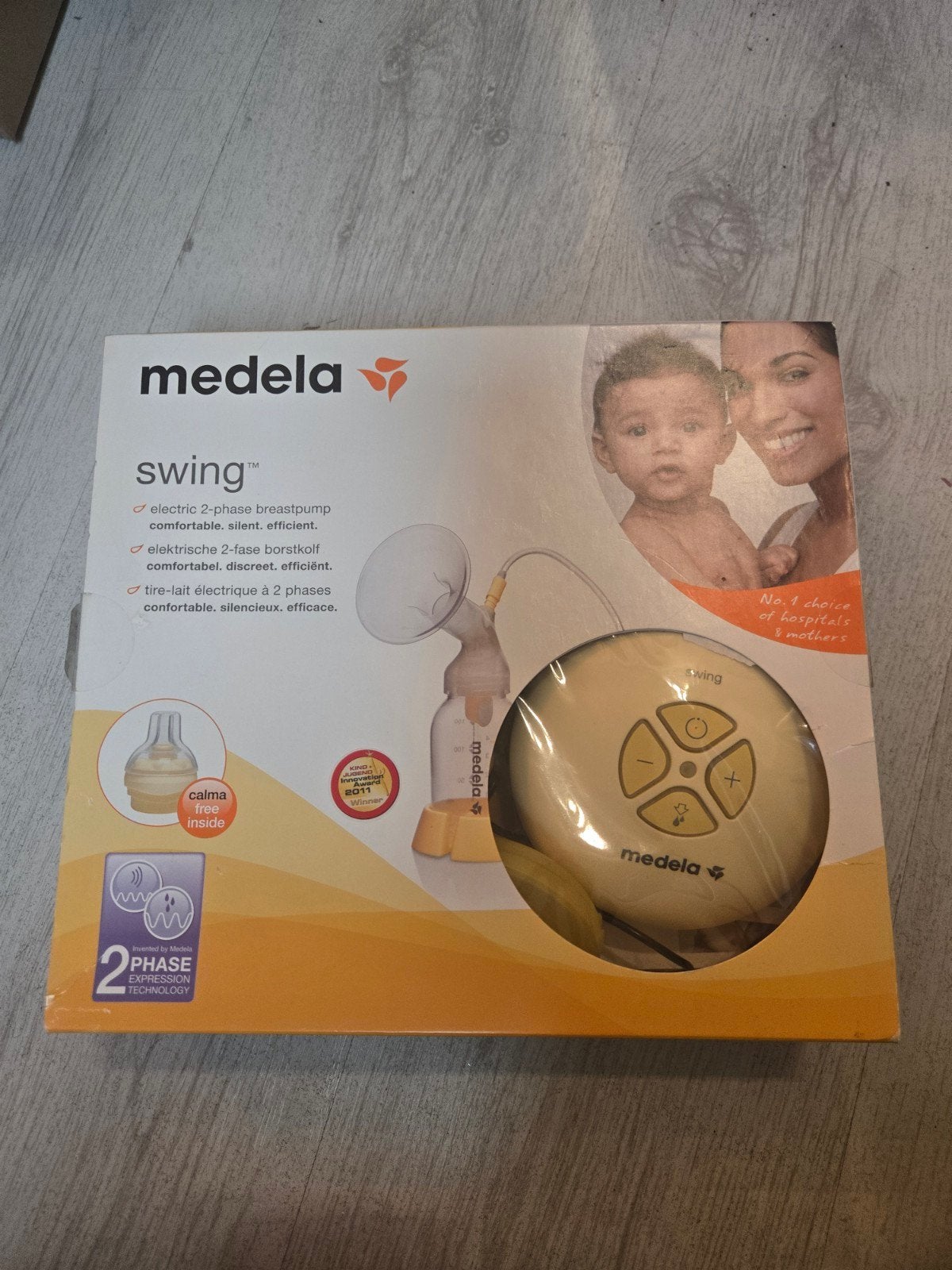 Medela Swing enkele elektrische borstkolf, Ophalen of Verzenden, Gebruikt