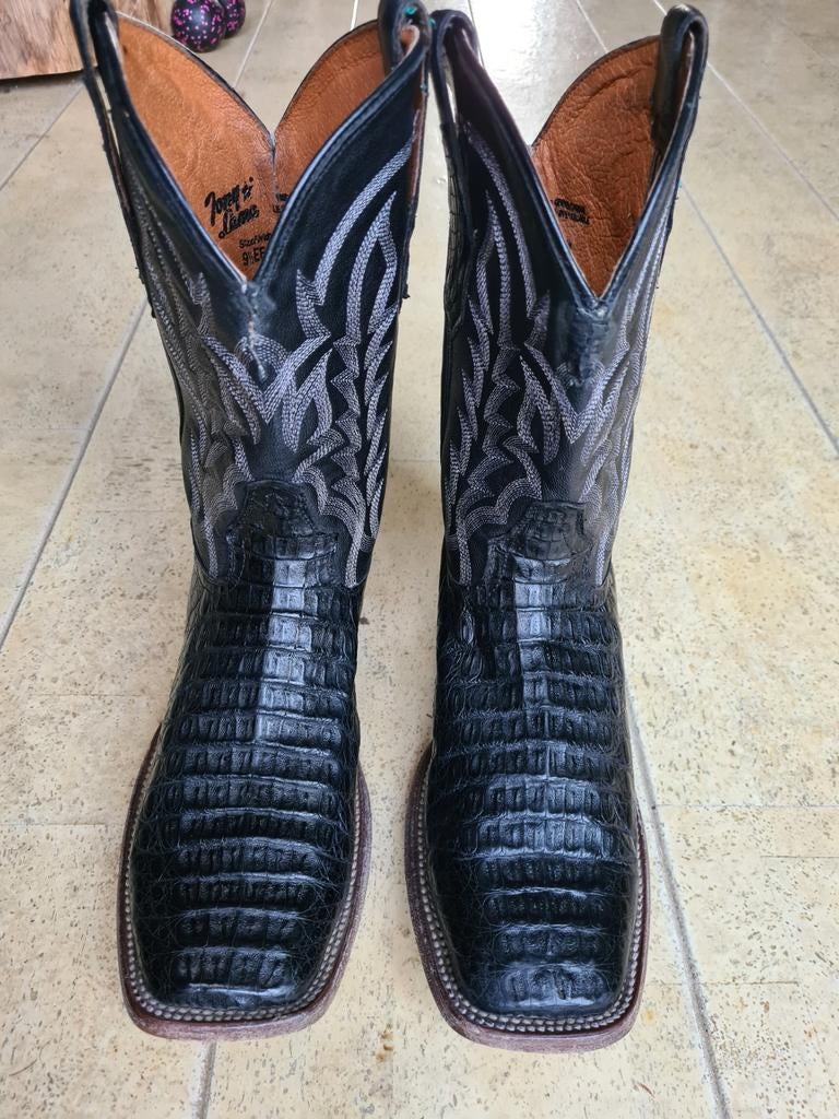 Tony Lama Caiman cowboy boots mt 43 /44. Kaaiman western, Kleding | Heren, Schoenen, Ophalen of Verzenden, Bruin, Boots