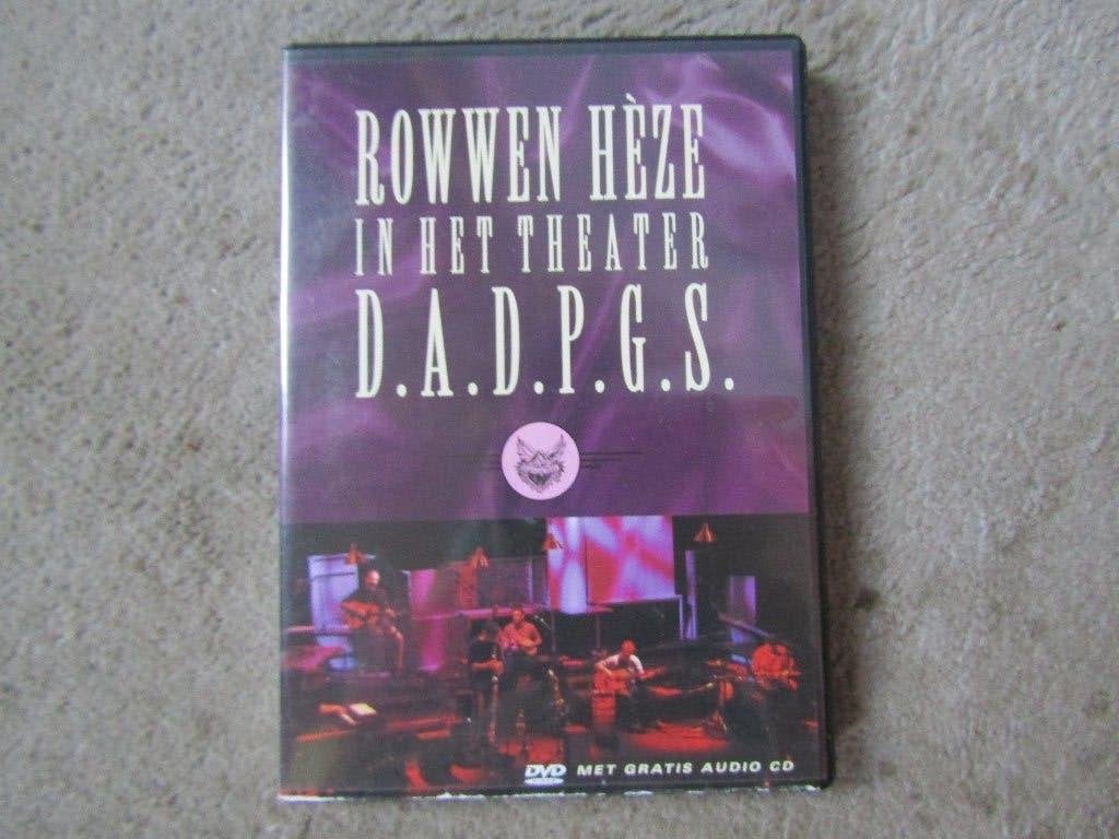 DVD: Rowen Heze in het theater D.A.D.P.G.S, Gebruikt, Alle leeftijden, Muziekvideo's, Ophalen of Verzenden
