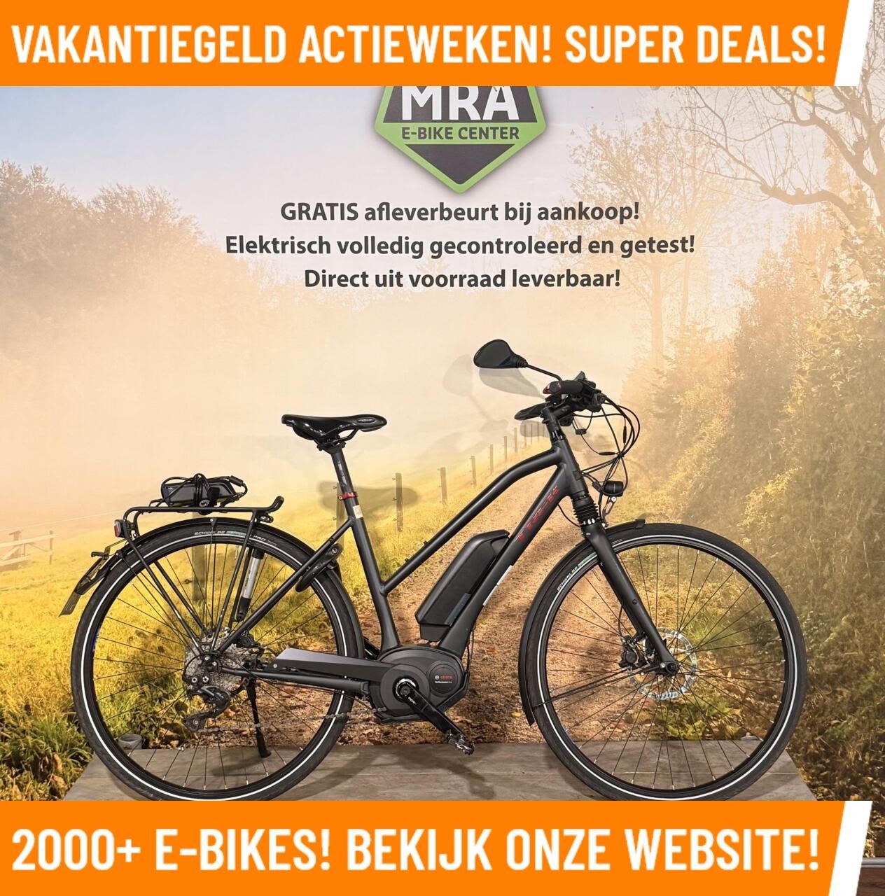 Trek XM700+ Elektrische fiets met sterke BOSCH midden motor!