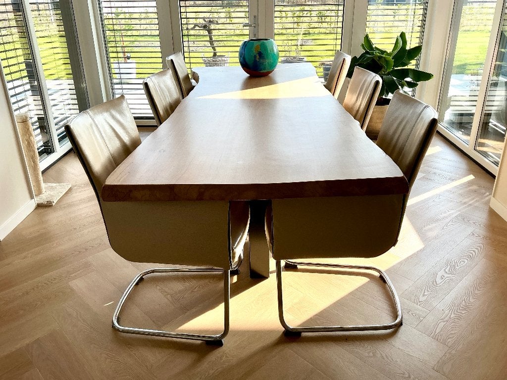 DESIGN Bert Plantagie eetkamerstoelen 6 stuks, Huis en Inrichting, Ophalen, Gebruikt, Overige kleuren, Design-modern