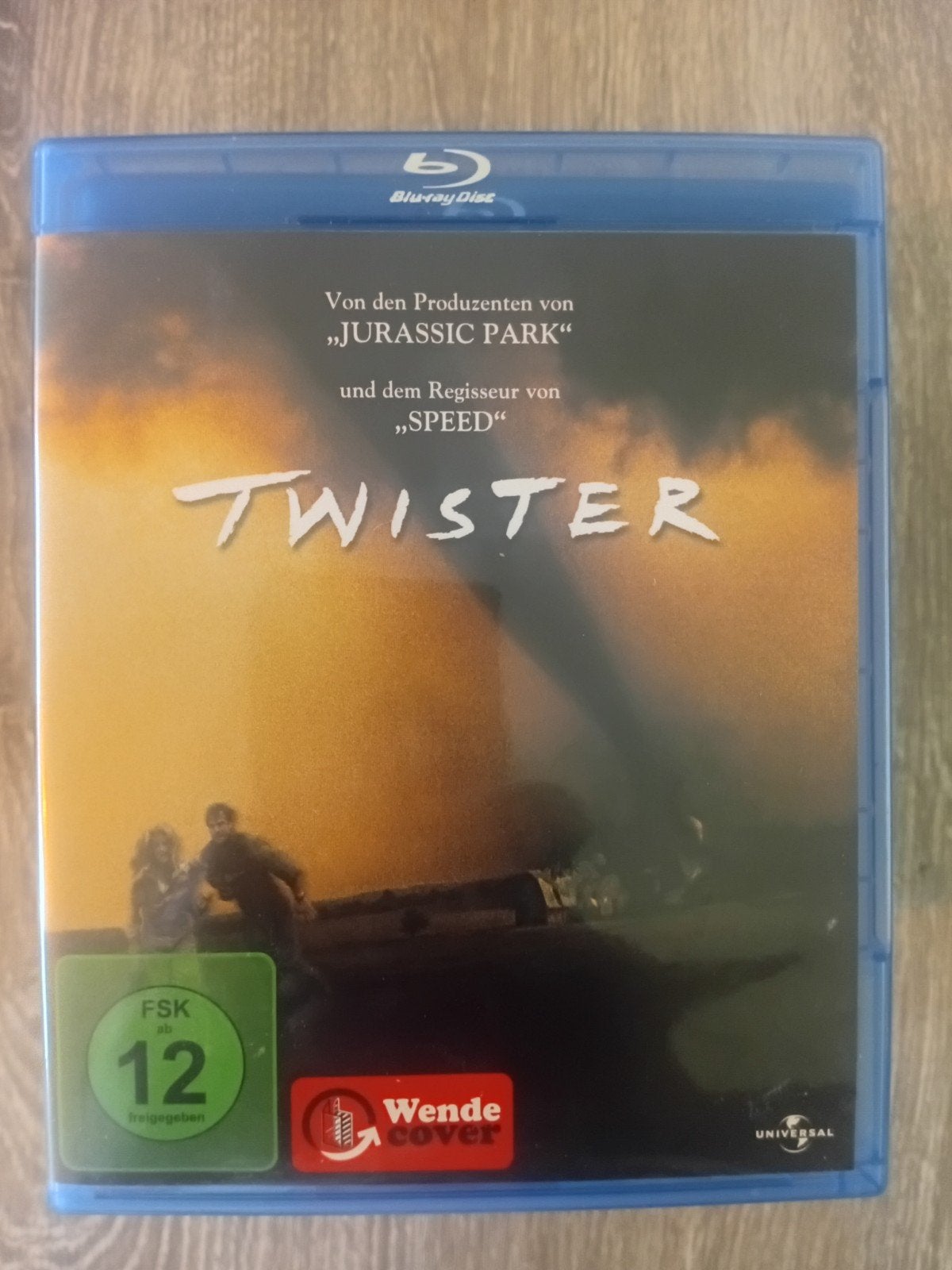 Twister Blu-ray - Jan de Bont, Paxton, Hunt, Cd's en Dvd's, Blu-ray, Gebruikt, Actie, Blu-ray, Film, Vanaf 12 jaar, Engels, Duits