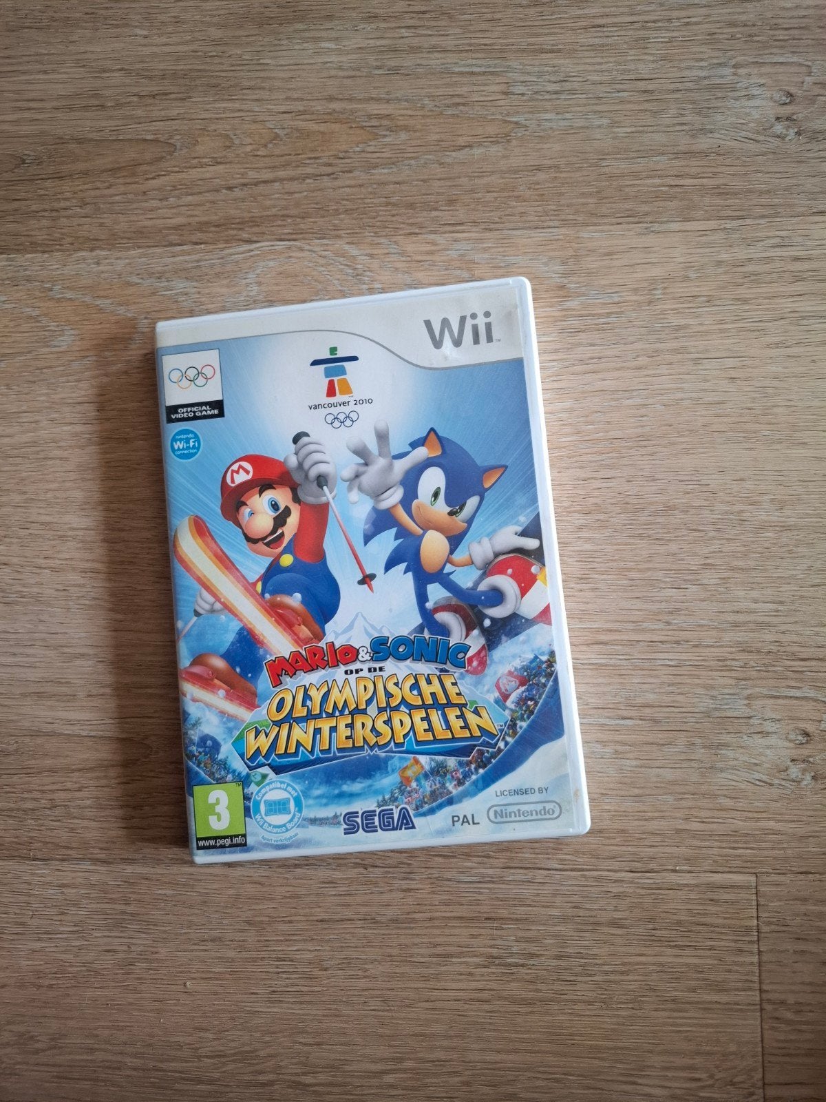Mario & Sonic op de Olympische Winterspelen Wii, Gebruikt, Eén computer, Ophalen of Verzenden, Sport