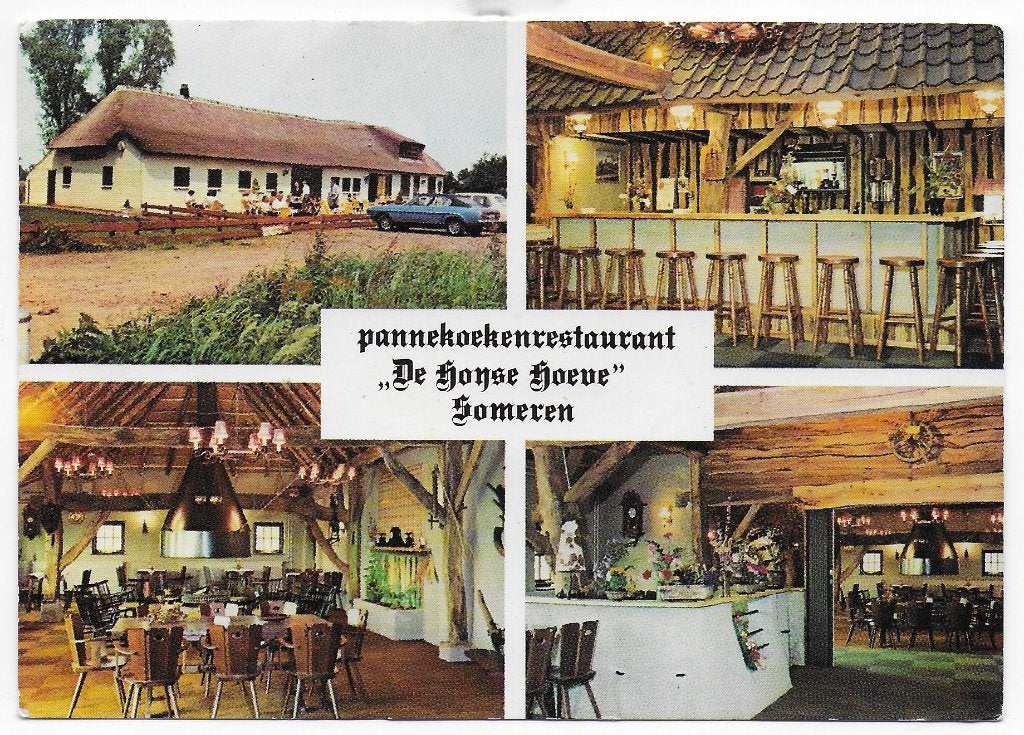 Someren Hoijse Hoeve Gelopen Ansichtkaart (C26 ), Ophalen of Verzenden, Voor 1920, Gelopen, Noord-Brabant