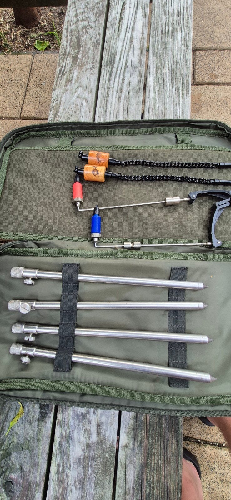 Rod Pod Set met  Swingers, Watersport en Boten, Ophalen of Verzenden, Gebruikt, Overige typen