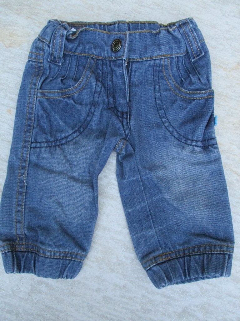 Lief! Lifestyle! lange broek blauw spijkerbroek maat 62, Broekje, Meisje, Ophalen of Verzenden, Zo goed als nieuw