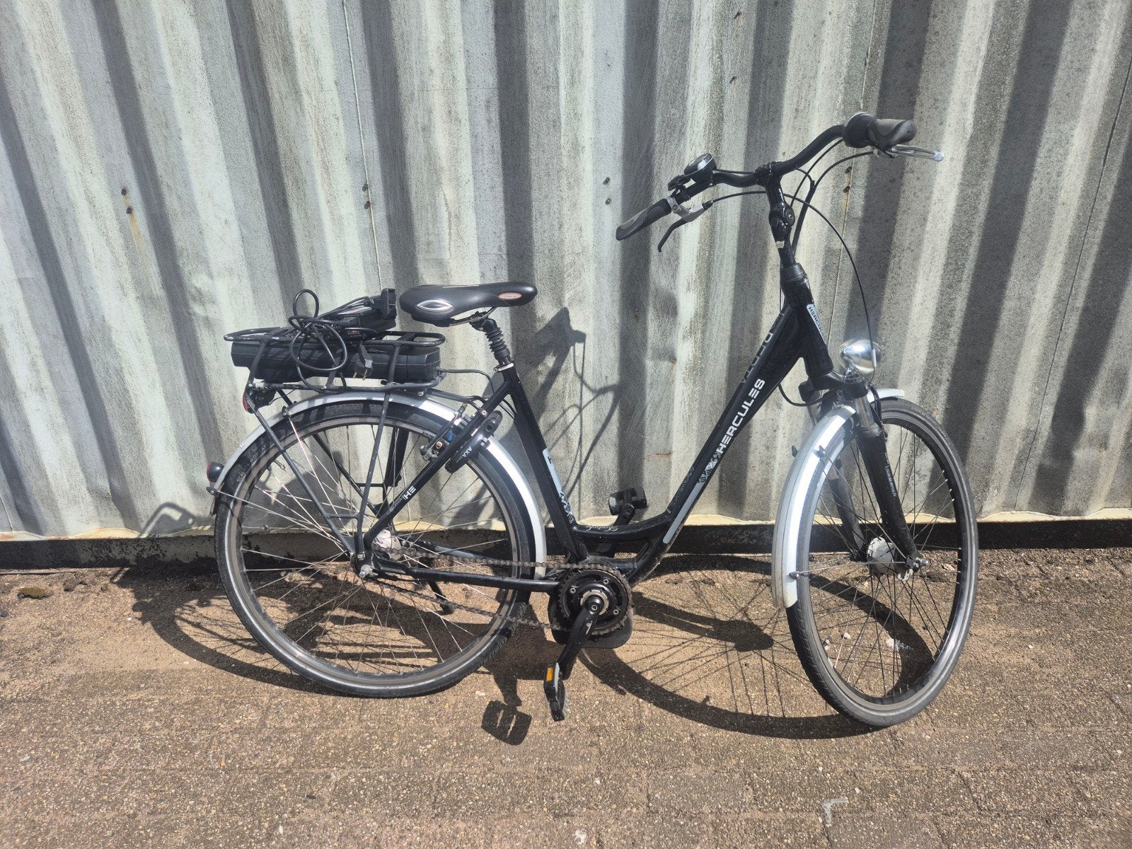 Hercules ebike bosch, Ophalen, Gebruikt, 51 tot 55 cm, 50 km per accu of meer