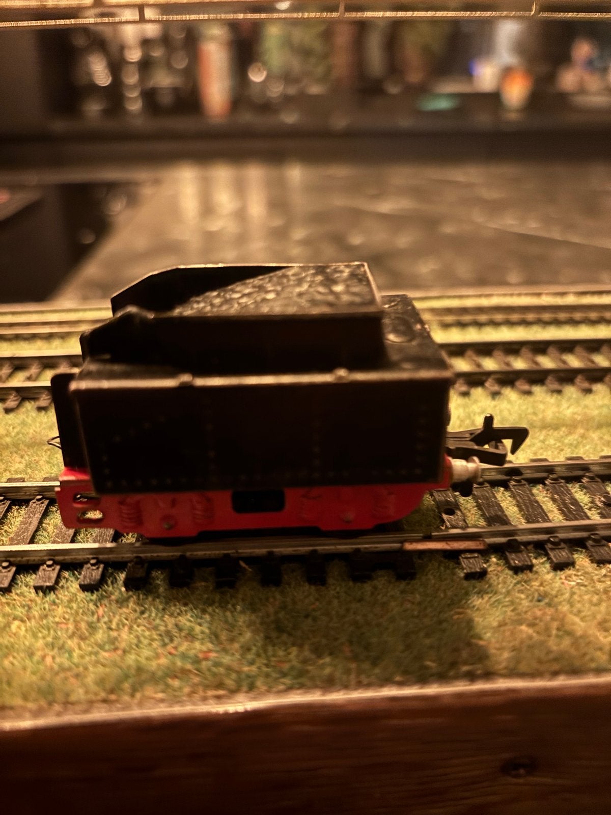 Vintage Fleischmann blikken tender, Gebruikt, Wagon, Ophalen of Verzenden, Fleischmann