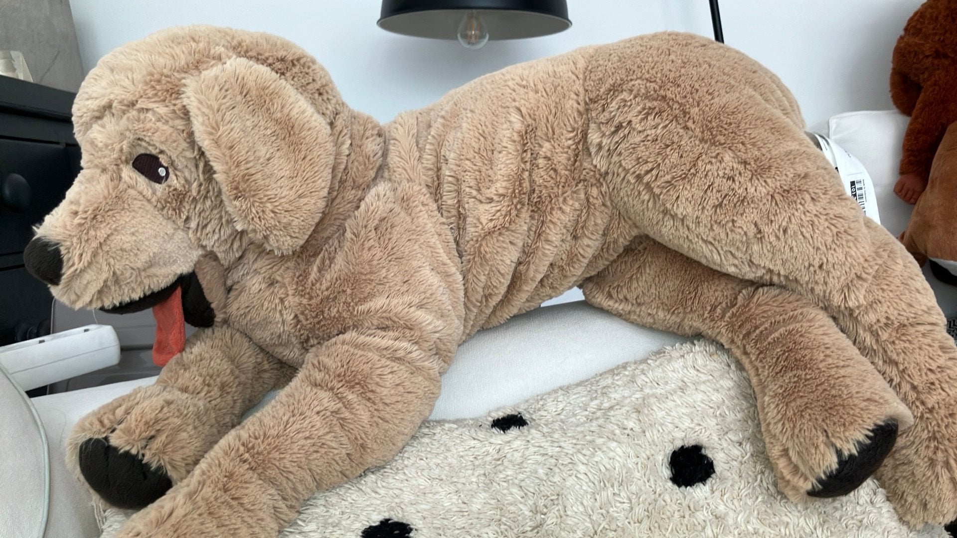 Ikea hond gosig golden retriever hond, IKEA, Zo goed als nieuw, Wasbaar, Middelgroot (20 tot 80 cm)