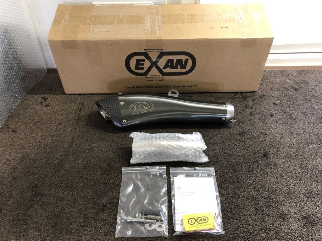 Exan X-Black Evo uitlaat demper Kawasaki ZX-6R ZX6R 09-12, Verzenden, EXAN S.R.L., Nieuw, Info@exanexhaust.com