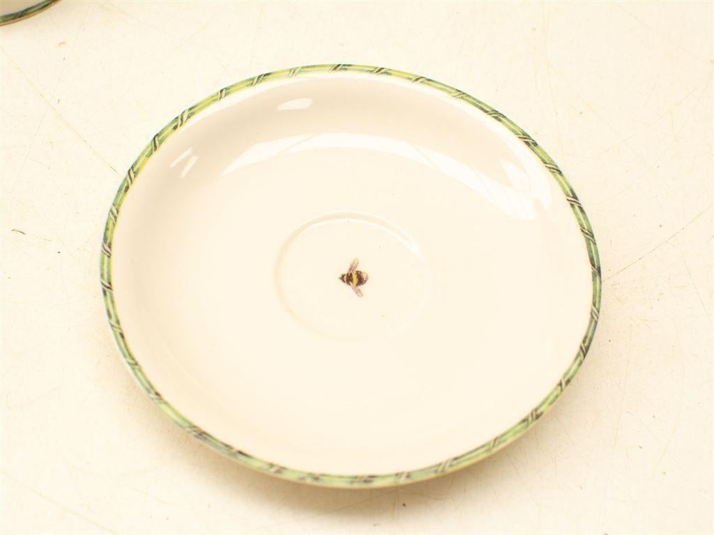 4 JBS home collection kop en schotel 32952, Gebruikt, Ophalen of Verzenden, Bord(en), Wedgwood