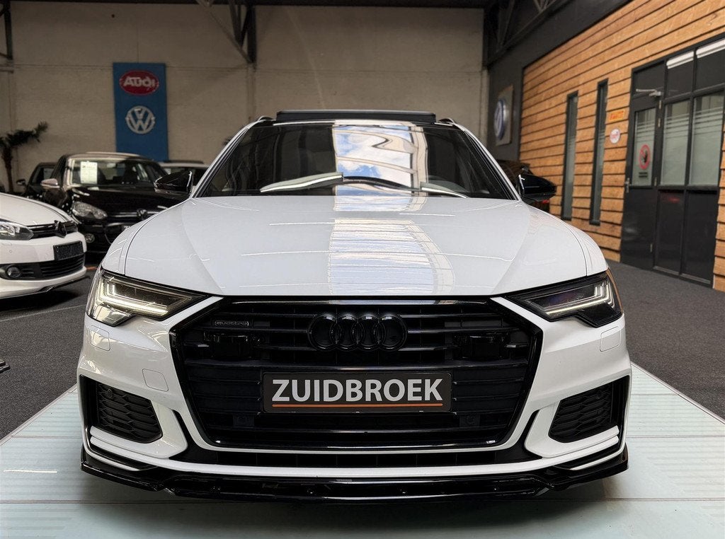 Audi A6 2.0 55 TFSI S-Line Vol optie! Pano! Leer! Maxton!, Auto's, Audi, Automaat, Gebruikt, 4 cilinders, Overige brandstoffen
