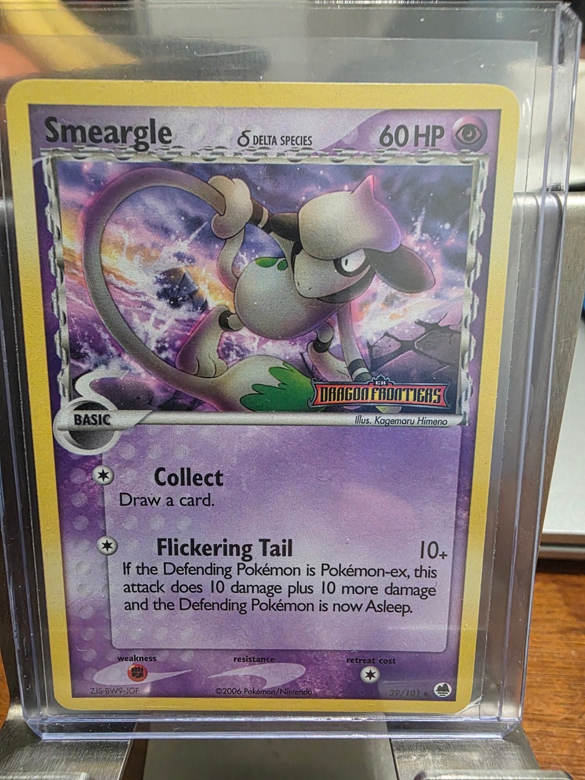 pokemon smeargle reverse holo stamped 39/101, Ophalen of Verzenden