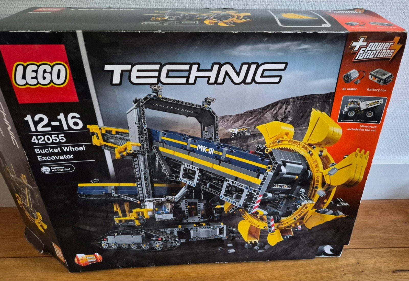LEGO Technic 42055 emmergraafmachine, Gebruikt, Lego, Ophalen of Verzenden, Technic