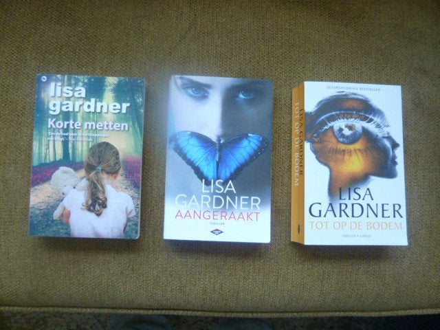 Lisa Gardner - Tessa Leoni 3 stuks, Ophalen of Verzenden, Gelezen, Lisa Gardner, Amerika