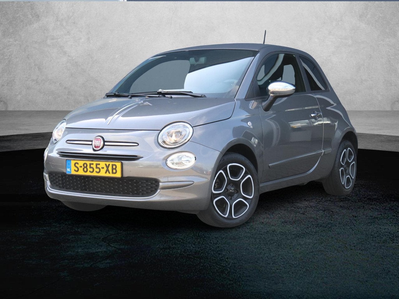 Fiat 500 1.0 Hybrid Club | 1ste eigenaar | Climate | Privacy, Auto's, Dealer onderhouden, 4 stoelen, Bedrijf, Handgeschakeld
