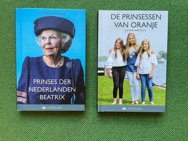 Prinses der Nederlanden Beatrix & De prinsessen van Oranje, Boeken, Jutta Chorus/Justine Marcella, Ophalen of Verzenden, Zo goed als nieuw
