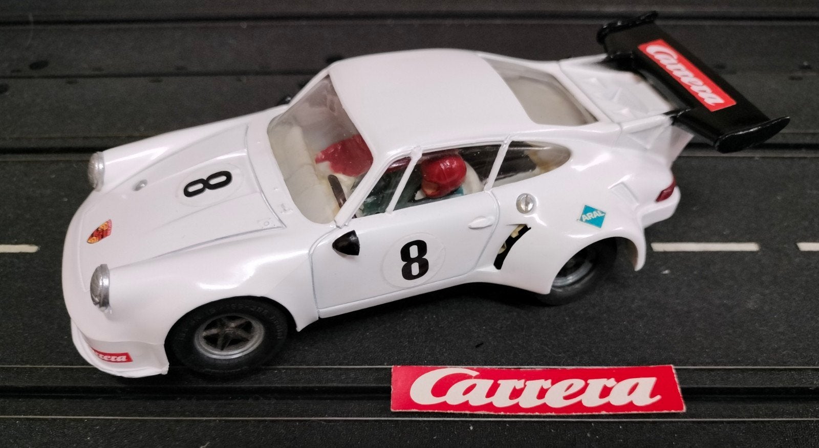 Carrera Universal racebaan raceauto Porsche RSR racewagen..., Ophalen of Verzenden, Gebruikt, Elektrisch, Carrera