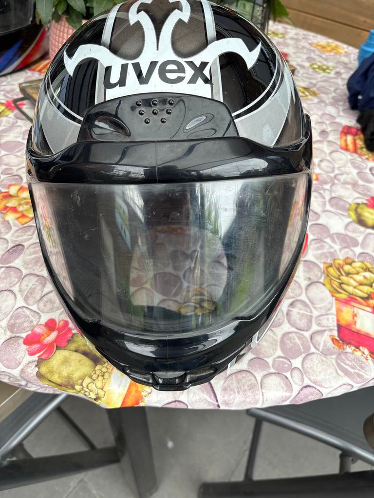 Uvex motorhelm maat L, Ophalen of Verzenden, Tweedehands, Heren, Overige typen
