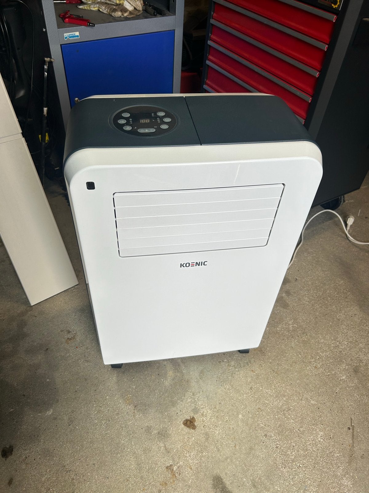 Koenic KAC100 Mobiele Airco met Afstandsbediening, Ophalen, Gebruikt, Mobiele airco, Afstandsbediening